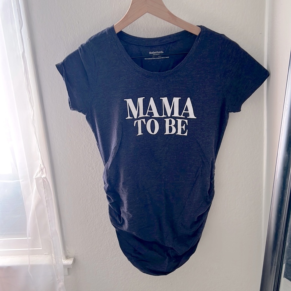 Motherhood maternity mama to be tee